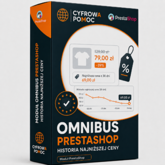 Moduł Omnibus PrestaShop — historia najniższej ceny